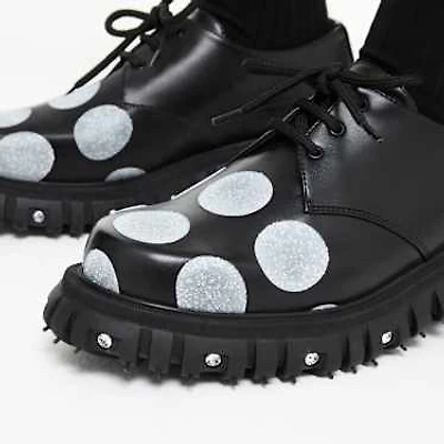 Phileo 005 Crystal Derby shoe, Black by SWAROVSKI