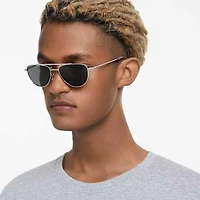 Sunglasses, Pilot shape, SK7007, Black by SWAROVSKI