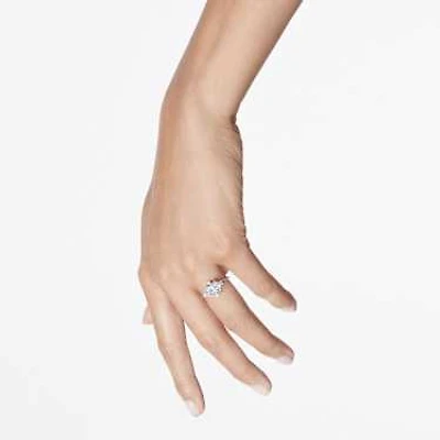Galaxy ring, Lab-grown diamonds 2.1 ct tw, Mixed shapes, 14K white gold by SWAROVSKI