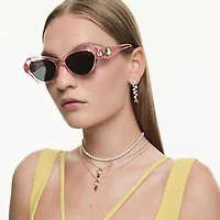 Constella set, Mixed cuts, Multicolored, Gold-tone plated by SWAROVSKI
