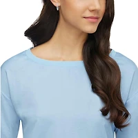 Sommerset hoop earrings, White