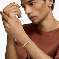 Dextera bangle, Octagon shape, White