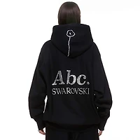 ADVISORY BOARD CRYSTALS, Dazzling Colorless Objects hoodie, Black by SWAROVSKI
