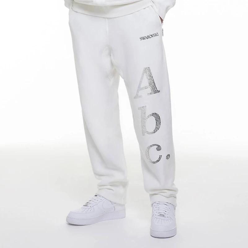 ADVISORY BOARD CRYSTALS, Gray Objects Displaced by Refraction sweatpants SWAROVSKI