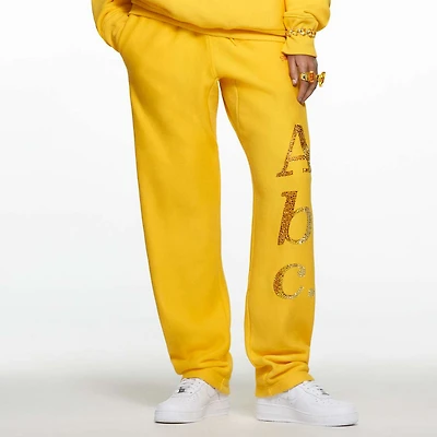 ADVISORY BOARD CRYSTALS, Colored Objects sweatpants, Yellow by SWAROVSKI