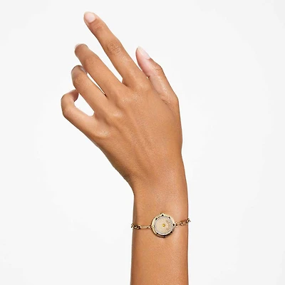 Zodiac bracelet, Scorpio, Gold tone, Gold-tone plated by SWAROVSKI