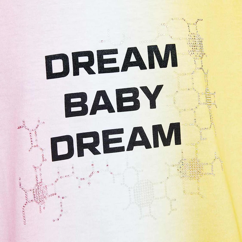 Liberal Youth Ministry, Gradient t-shirt, Pink by SWAROVSKI