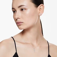 Galaxy ear cuffs, Lab-grown diamonds 1.25 ct tw, Mixed shapes, 14K white gold by SWAROVSKI