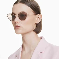 Sunglasses, Cat-Eye shape, SK7014, Purple by SWAROVSKI