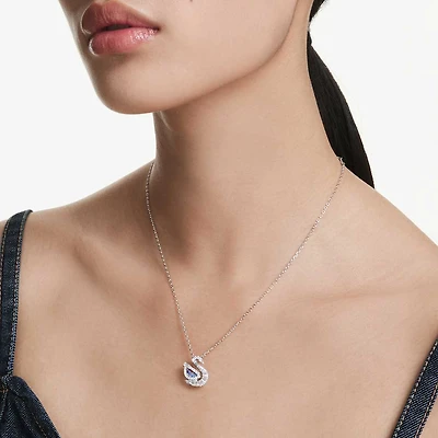 Swan pendant, Mixed cuts, Swan