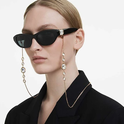 Sunglasses, Pillow shape, Black by SWAROVSKI