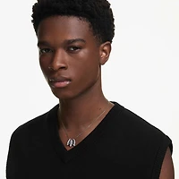 Sublima pendant, White, Ruthenium plated by SWAROVSKI