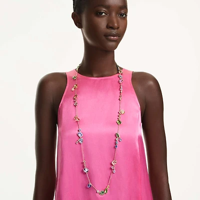 Gema strandage, Mixed cuts, Multicoloured, Gold-tone plated by SWAROVSKI