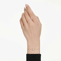 Octagon bracelet, Lab-grown diamonds 0.5 ct tw, Octagon shape, 14K yellow gold by SWAROVSKI