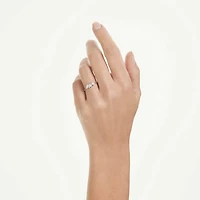 Galaxy ring, Lab-grown diamonds 0.41 ct tw, Mixed shapes, Sterling silver by SWAROVSKI