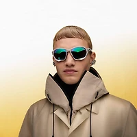 OAKLEY Plazma Sunglasses X-Silver, Silver by SWAROVSKI