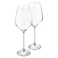 Crystalline White Wine Glasses (Set 2) by SWAROVSKI
