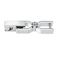 Imber Emily Tennis extender, Round cut, Rhodium plated by SWAROVSKI