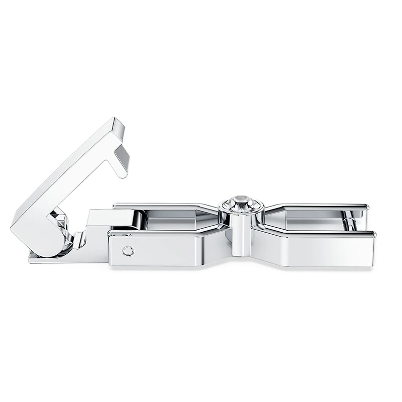 Imber Emily Tennis extender, Round cut, White, Rhodium plated by SWAROVSKI