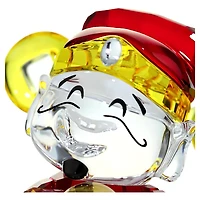 Asian Symbols Cute God of Wealth by SWAROVSKI
