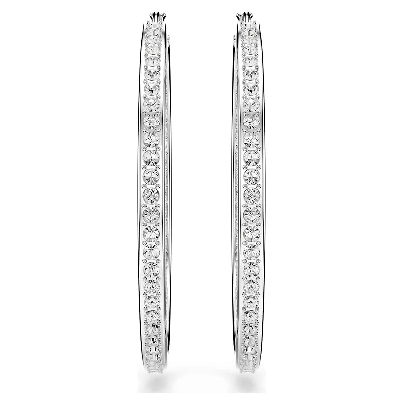 Sommerset hoop earrings, White