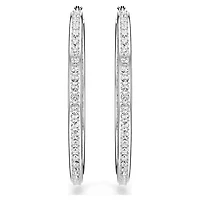 Sommerset hoop earrings, White