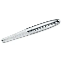 Crystalline rollerball pen, Silver Tone, Chrome plated by SWAROVSKI
