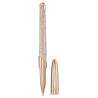 Crystalline rollerball pen, Rose gold tone, Rose gold-tone plated by SWAROVSKI