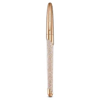 Crystalline rollerball pen, Rose gold tone, Rose gold-tone plated by SWAROVSKI