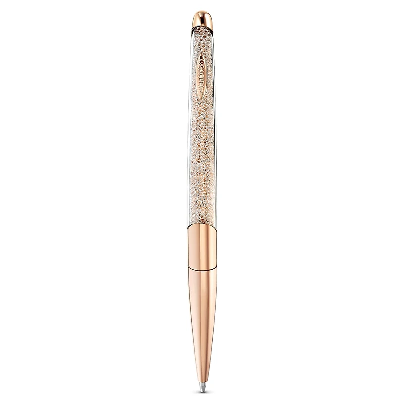 Crystalline ballpoint pen, Rose gold tone