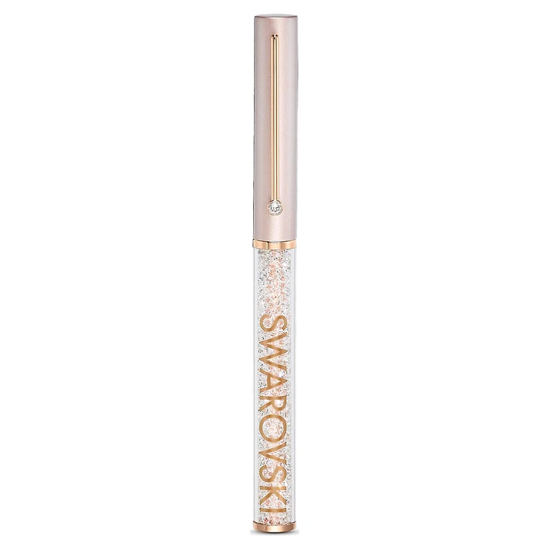 Crystalline ballpoint pen, Rose gold tone, Pink lacquered, rose gold-tone plated by SWAROVSKI