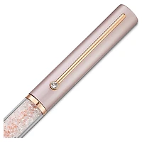 Crystalline ballpoint pen, Rose gold tone, Pink lacquered, rose gold-tone plated by SWAROVSKI