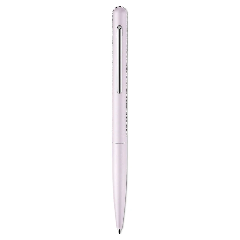 Shimmer ballpoint pen, Pink, Pink lacquered, chrome plated by SWAROVSKI