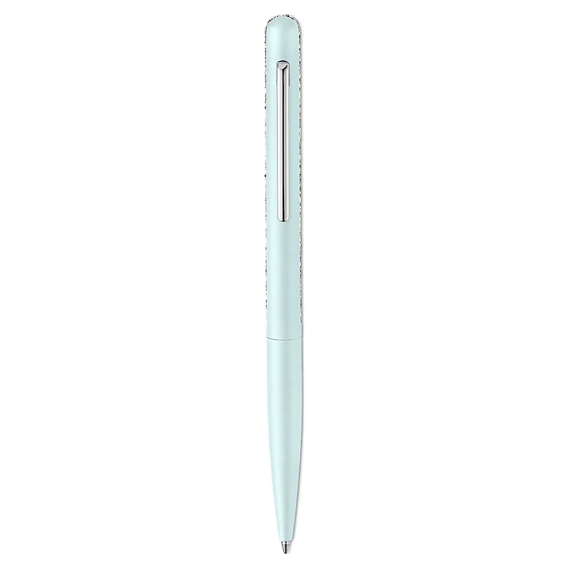Shimmer ballpoint pen, Green, Green lacquered, chrome plated by SWAROVSKI