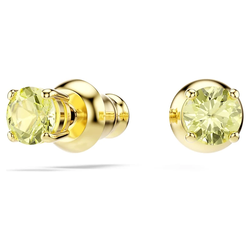 Idyllia set, Mixed cuts, Sun, Yellow, Mixed metal finish by SWAROVSKI