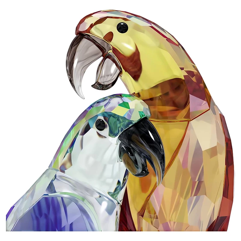 Jungle Beats Parrot Couple Bell & Brio by SWAROVSKI