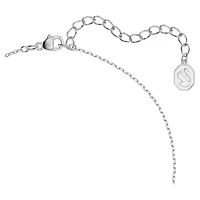 Una set, Trilliant cut, Pink, Rhodium plated by SWAROVSKI