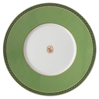 Signum cup with saucer, Porcelain, Green by SWAROVSKI