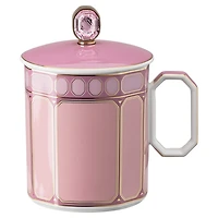 Signum mug with lid, Porcelain