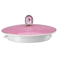 Signum teapot, Porcelain, Small, Pink by SWAROVSKI