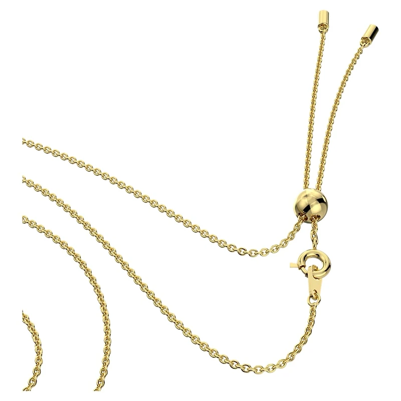 Generation pendant, White, Gold-tone plated by SWAROVSKI