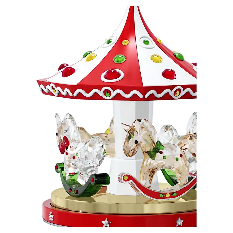 Holiday Cheers Carousel by SWAROVSKI