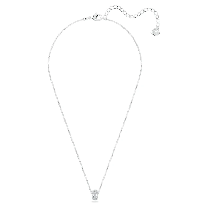 Dextera pendant, Blue, Rhodium plated by SWAROVSKI