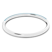 Dextera bangle, Blue, Stainless Steel by SWAROVSKI