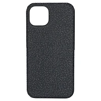 High smartphone case, iPhone® 13, Black by SWAROVSKI