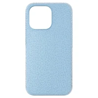 High smartphone case, iPhone® 13 Pro, Blue by SWAROVSKI