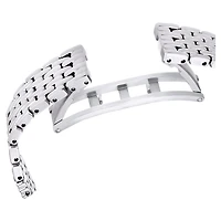 Attract watch, Swiss Made, Full pavé, Crystal bracelet, Silver tone, Stainless steel by SWAROVSKI