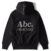 ADVISORY BOARD CRYSTALS, Dazzling Colorless Objects hoodie, Black by SWAROVSKI