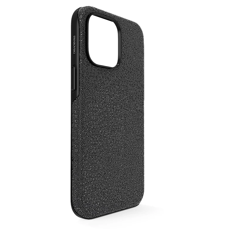 High smartphone case, iPhone® 14 Pro Max, Black by SWAROVSKI