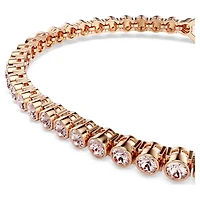 Imber Emily bracelet, Round cut, Pink, Rose gold-tone plated by SWAROVSKI